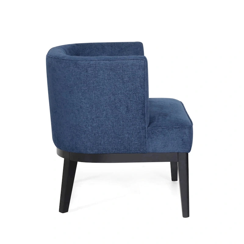 Fauteuils rembourrés avec revêtement en tissu ou en cuir artificiel (deux chaises par lot).