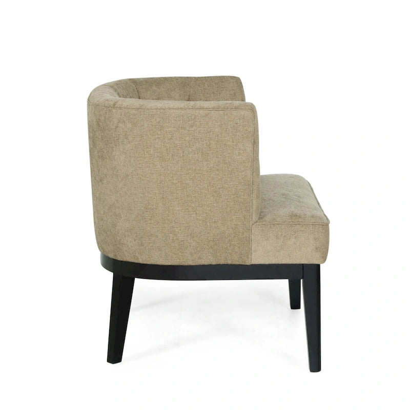 Fauteuils rembourrés avec revêtement en tissu ou en cuir artificiel (deux chaises par lot).