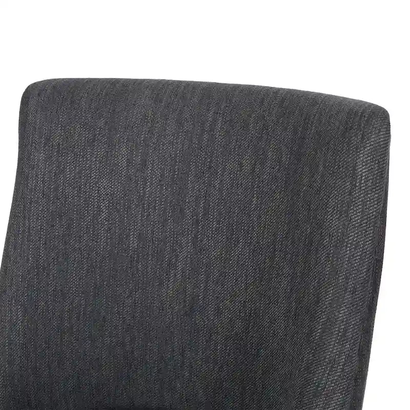 Chaises de salle à manger en tissu (deux chaises par ensemble).