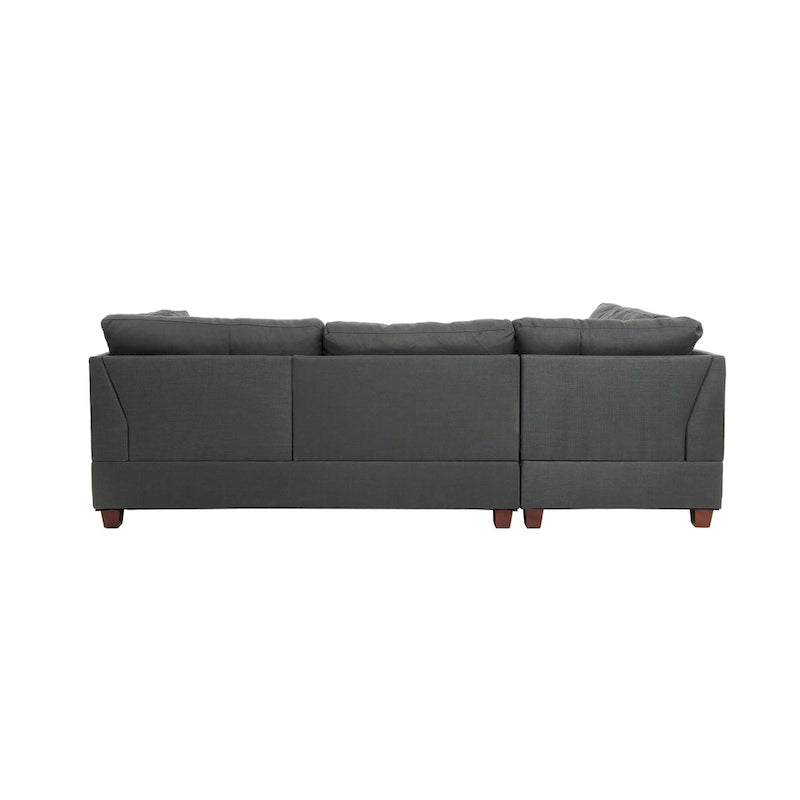 Ensemble de trois coussins réversibles pour chaise longue et canapé