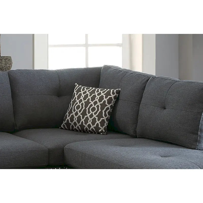 Ensemble de trois coussins réversibles pour chaise longue et canapé