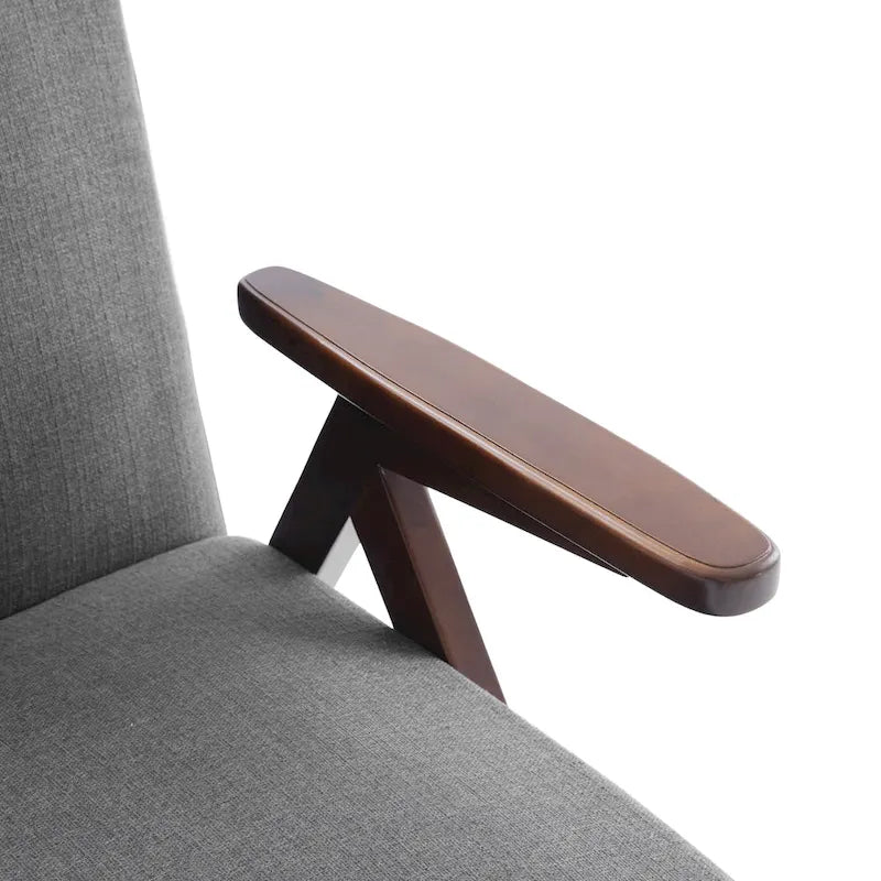 Deux chaises longues rembourrées, convenant au salon et à la chambre.