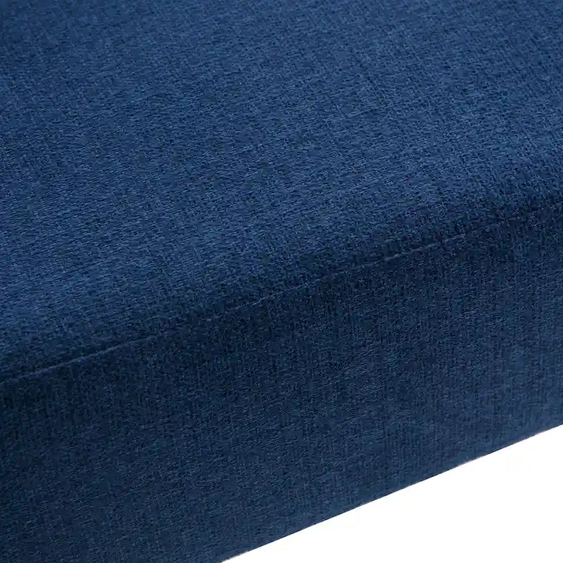 Deux chaises longues rembourrées, convenant au salon et à la chambre.