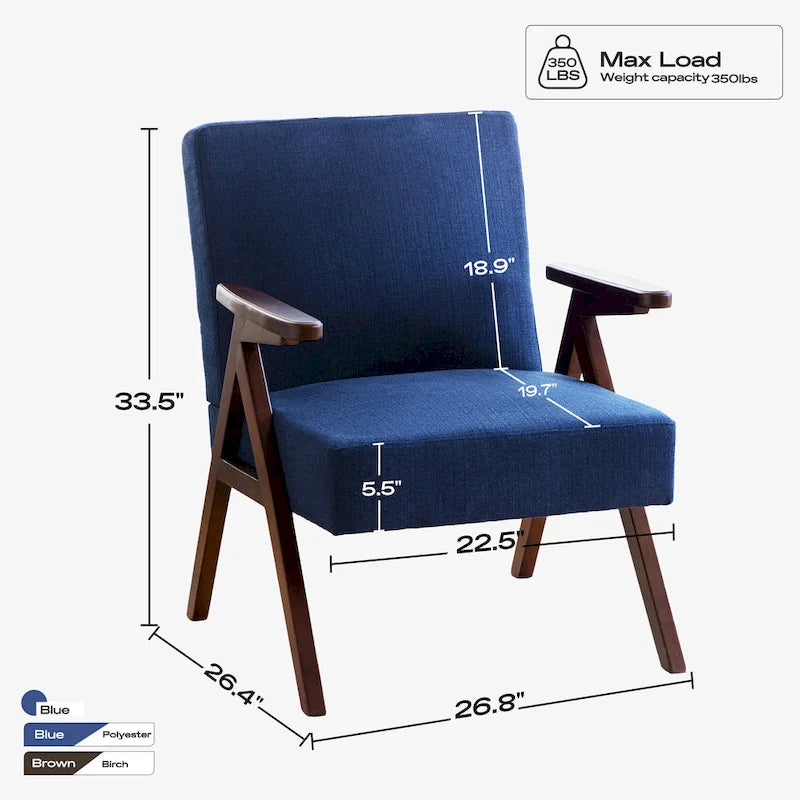 Deux chaises longues rembourrées, convenant au salon et à la chambre.