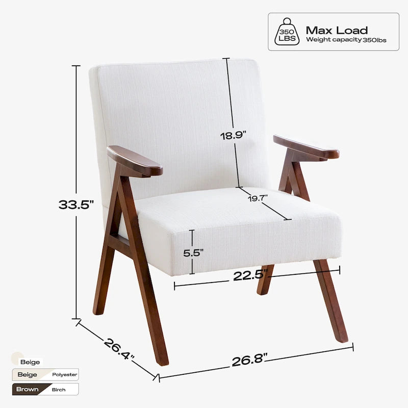 Deux chaises longues rembourrées, convenant au salon et à la chambre.