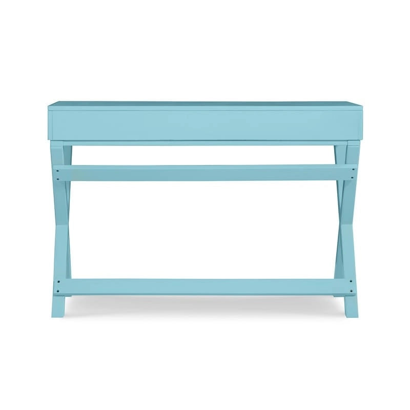Bureau à cadre en X avec tiroirs