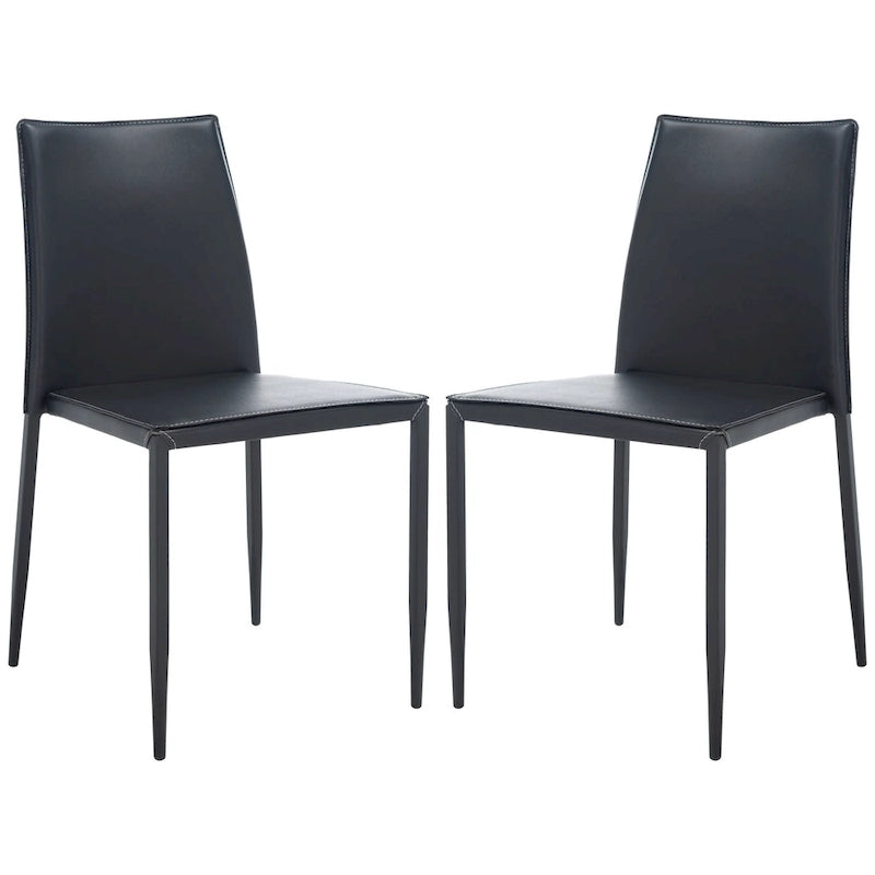 Chaises de salle à manger (lot de 2) – 55,1 cm de large x 43,9 cm de long x 83,1 cm de haut – 55,9 cm de large x 43,2 cm de profondeur x 83,8 cm de haut