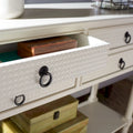 Console à quatre tiroirs - 42 pouces de large x 13 pouces de long x 29,5 pouces de haut - 42 pouces de large x 13 pouces de profondeur x 30 pouces de haut