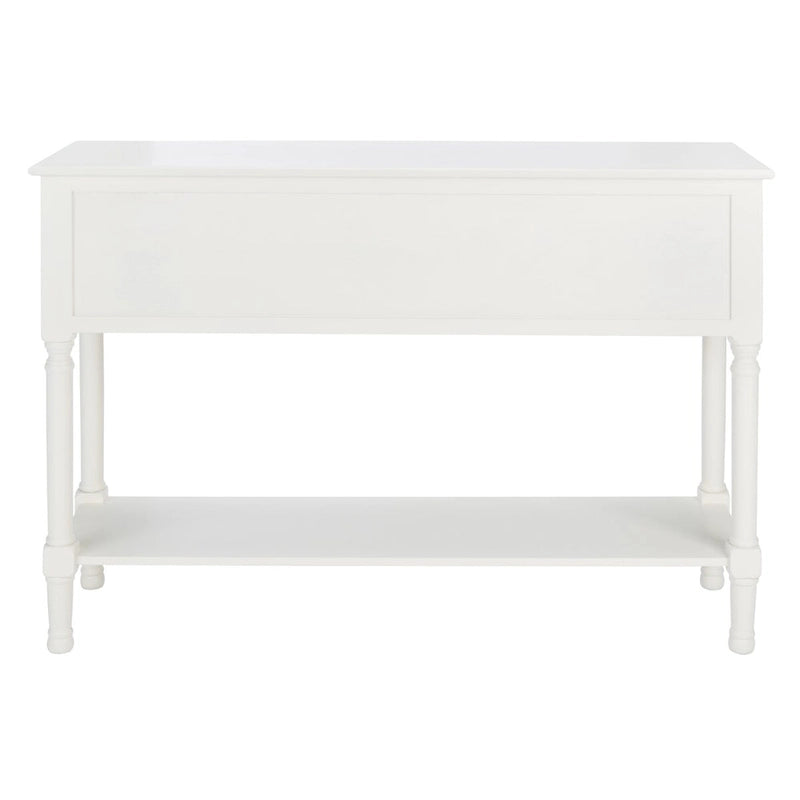 Console à quatre tiroirs - 42 pouces de large x 13 pouces de long x 29,5 pouces de haut - 42 pouces de large x 13 pouces de profondeur x 30 pouces de haut