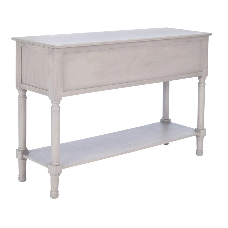 Console à quatre tiroirs - 42 pouces de large x 13 pouces de long x 29,5 pouces de haut - 42 pouces de large x 13 pouces de profondeur x 30 pouces de haut
