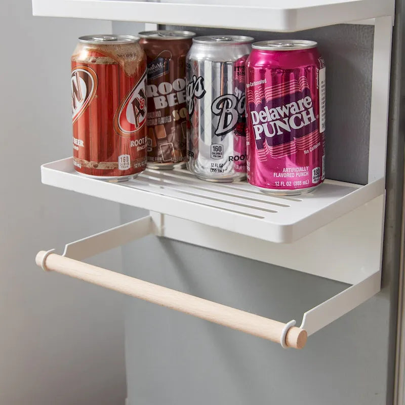 Étagère de rangement magnétique pour réfrigérateur
