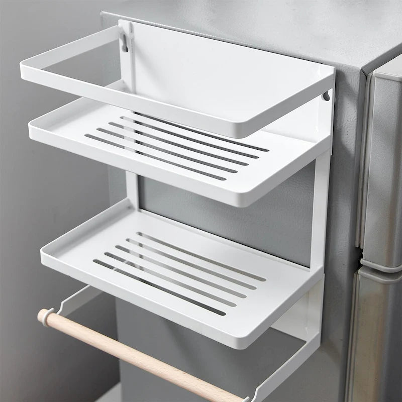 Étagère de rangement magnétique pour réfrigérateur