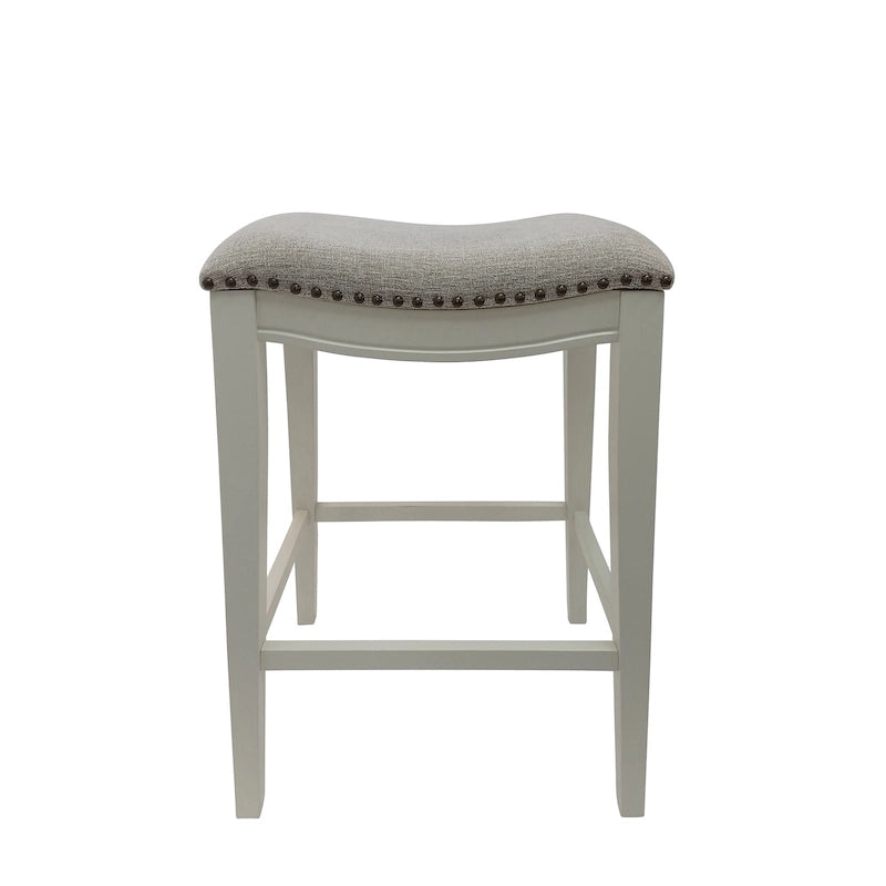 Tabourets de bar en forme de selle - lot de deux