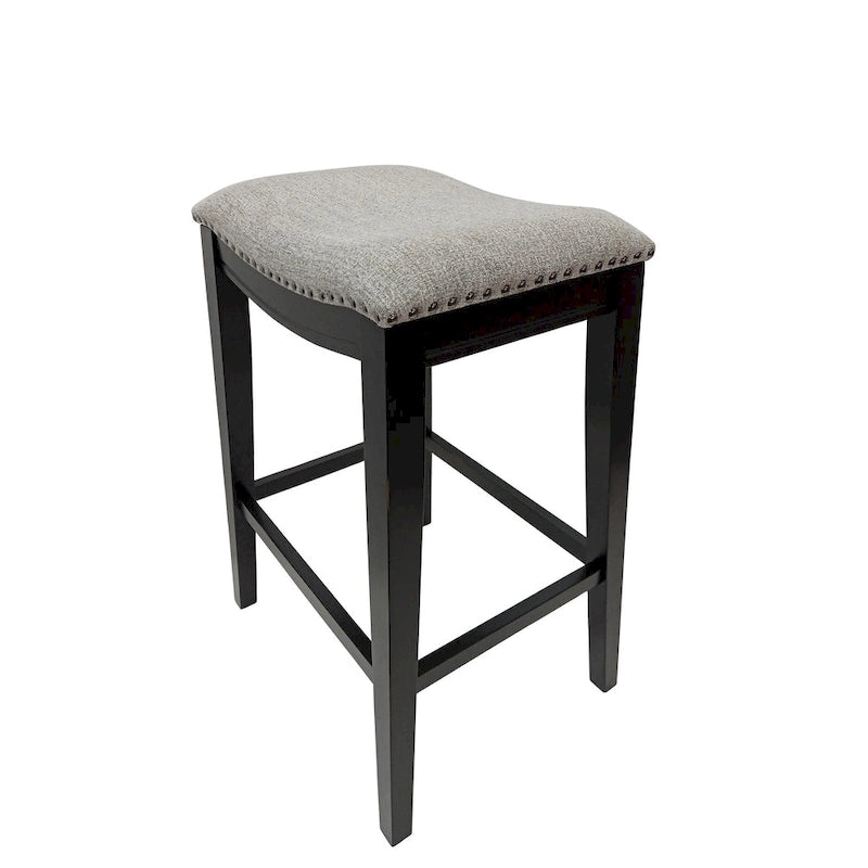 Tabourets de bar en forme de selle - lot de deux
