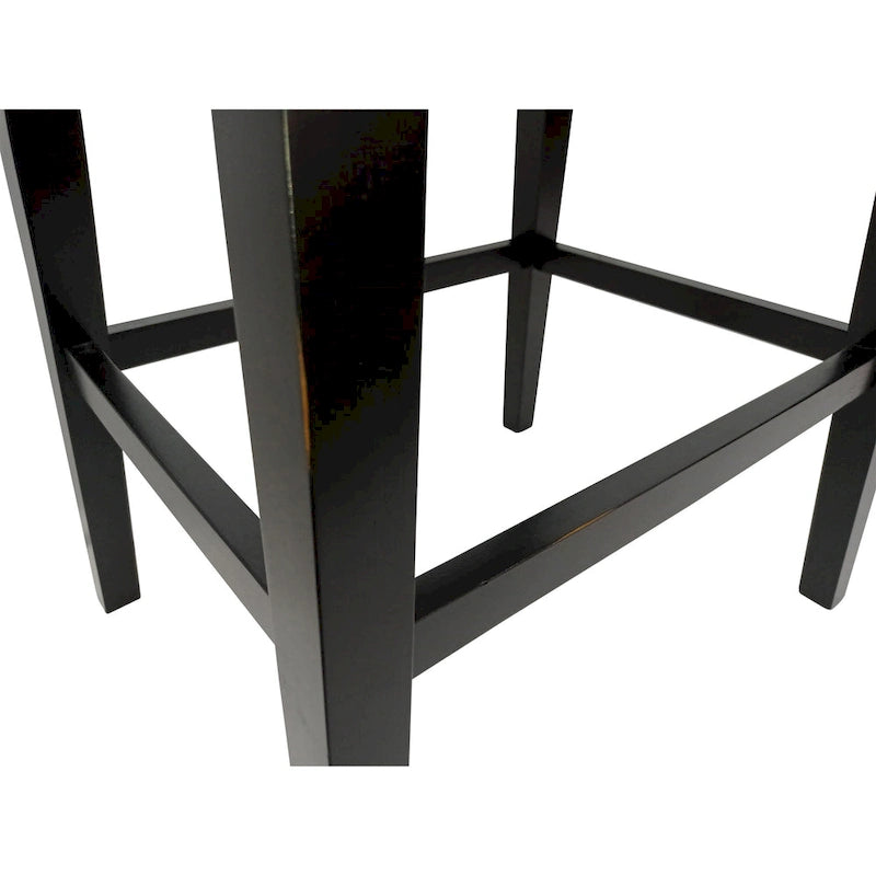 Tabourets de bar en forme de selle - lot de deux