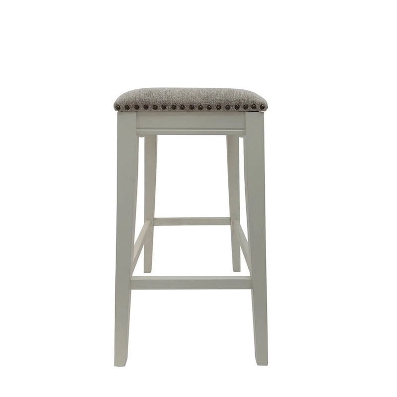 Tabourets de bar en forme de selle - lot de deux