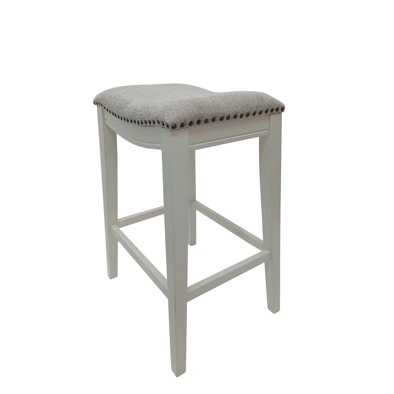 Tabourets de bar en forme de selle - lot de deux