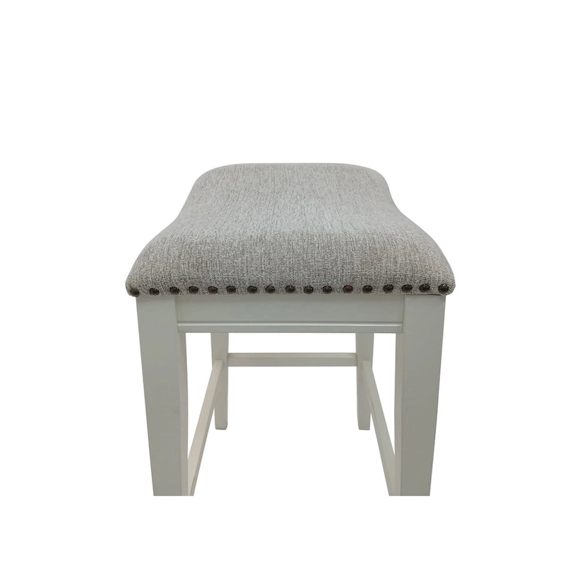 Tabourets de bar en forme de selle - lot de deux