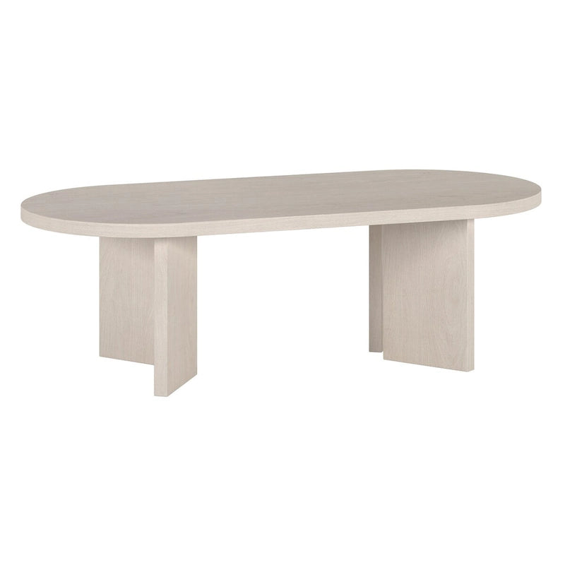 Table basse ovale de 48 pouces de largeur - 47,63 pouces de largeur