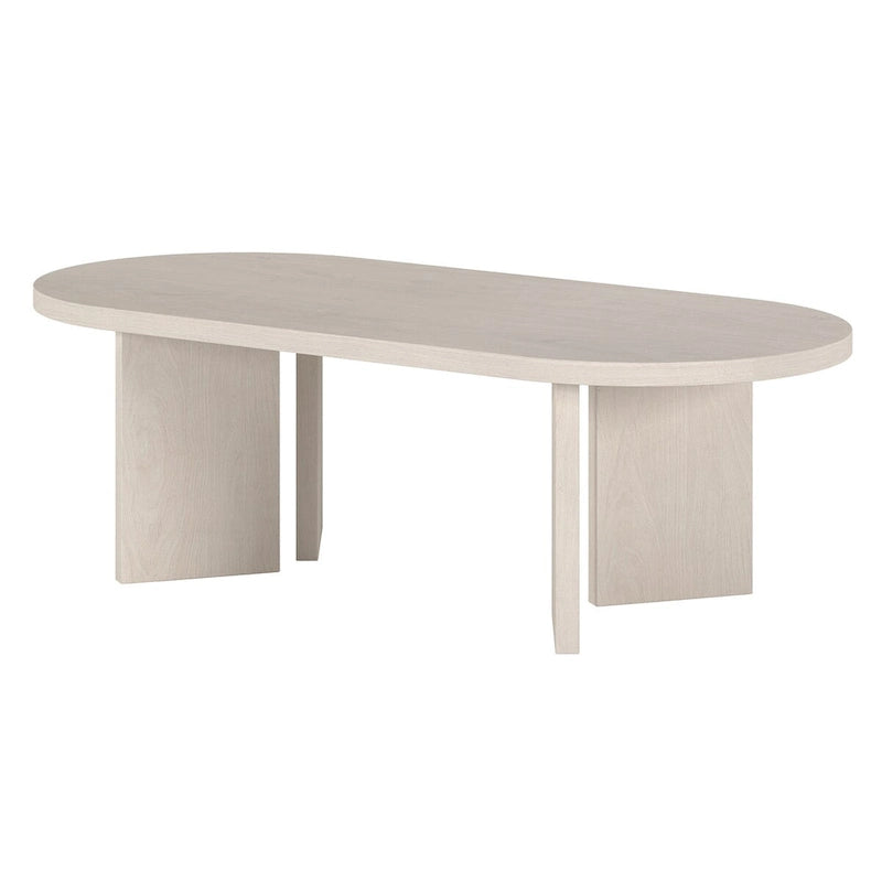 Table basse ovale de 48 pouces de largeur - 47,63 pouces de largeur