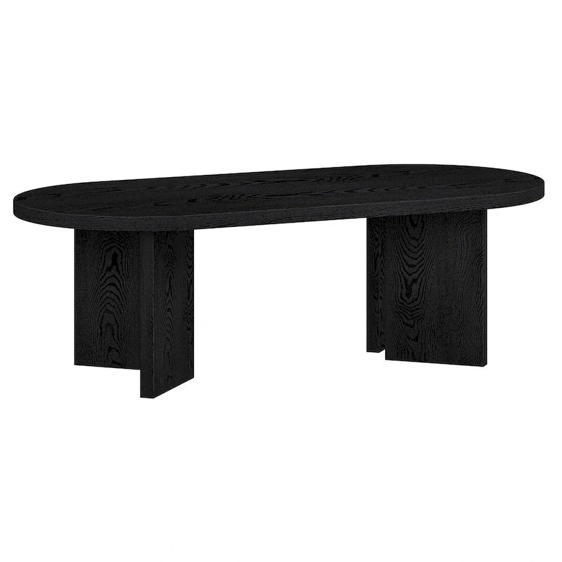 Table basse ovale de 48 pouces de largeur - 47,63 pouces de largeur