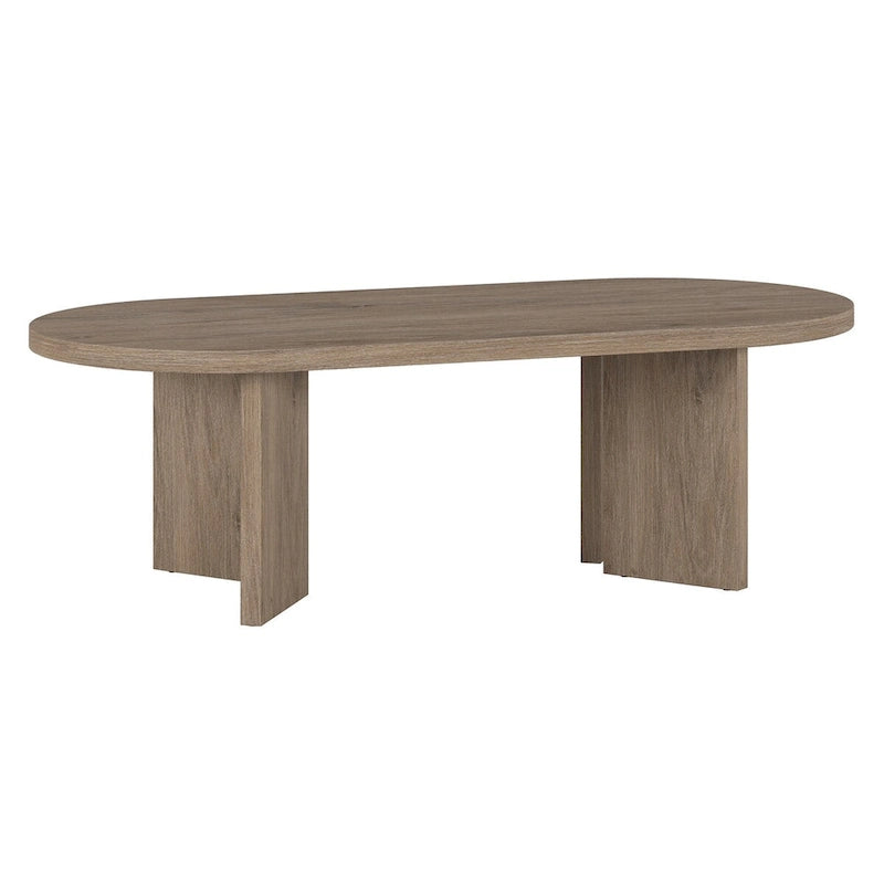 Table basse ovale de 48 pouces de largeur - 47,63 pouces de largeur