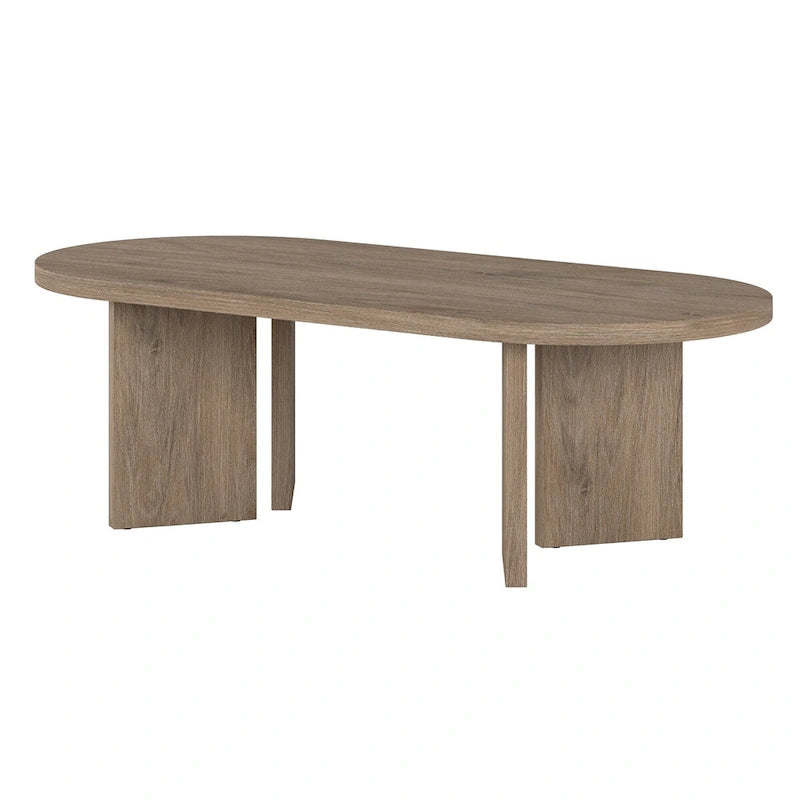 Table basse ovale de 48 pouces de largeur - 47,63 pouces de largeur